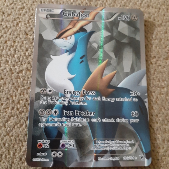 Cobalion - 100/101 - Ultra Rare
Black & White